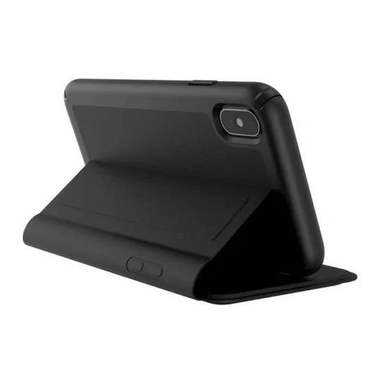 Apple iPhone XS Max Leather Folio Case - Black